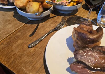 Sunday Lunch at The Great Bustard in Great Durnford - Full Roast Beef Lunch